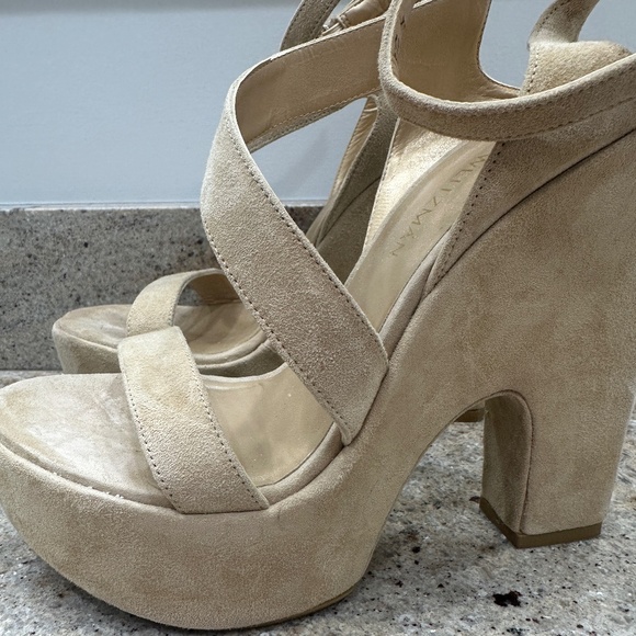 Stuart Weitzman Suede Heels - Picture 9 of 9